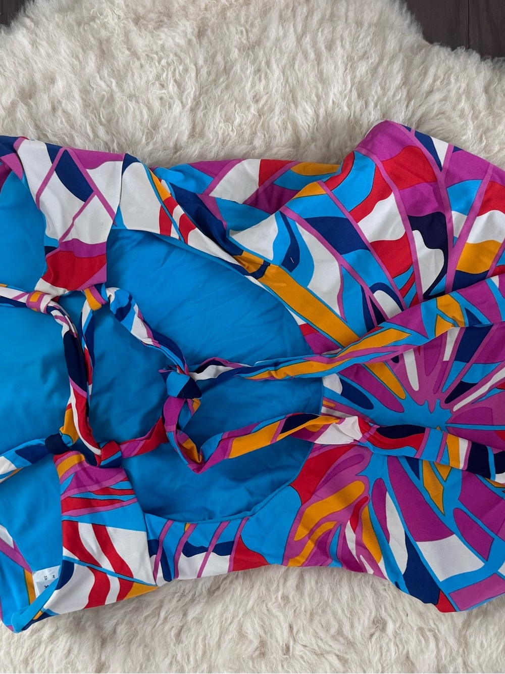 Trina Turk Rio Reversible Swim size 6 - Picture 6 of 7